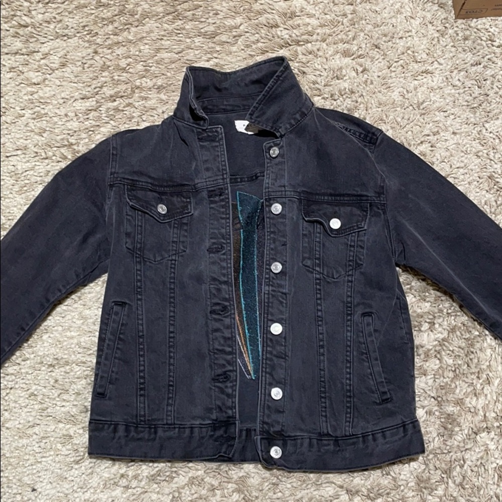 retro PacSun jean jacket